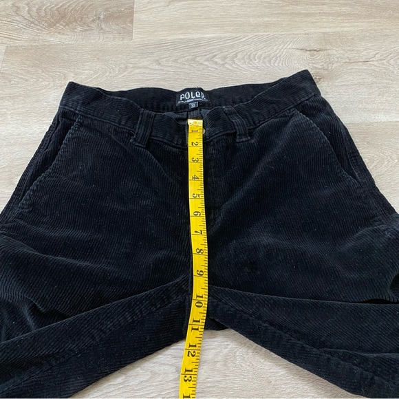 Poler Stuff Pants Mens 30x30 Black Corduroy Stretch Cotton Gorp Core Relaxed Fit - Picture 8 of 12